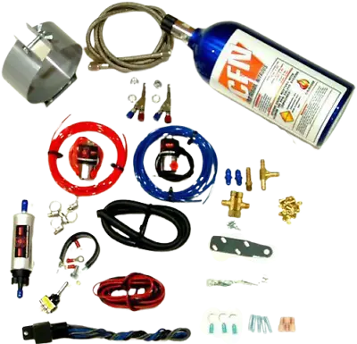 Motorcycle Nitrous Oxide Kit Fits 2 Carburetor Engines Nos New  • $465.45