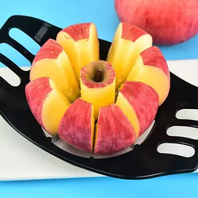 Apple Corer Slicer Handy Stainless Fruit Cutter Wedger 8 Slice Cut Apple Divider • $5.59