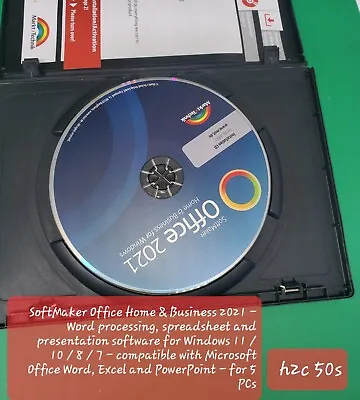 SoftMaker Office Home & Business 2021 - Word Processing Spreadsheet And... • $50