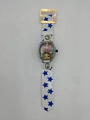 Vintage Leisure Dynamics Teeter Totter Watch Blue Star Band Kids Toy Watch  • $5.99