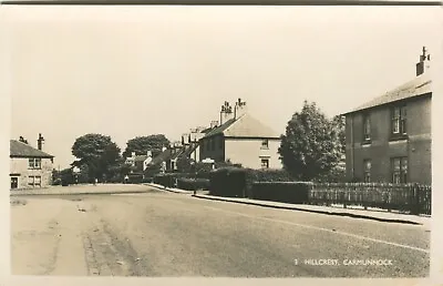 HILLCREST CARMUNNOCK - Lanarkshire Postcard Hamilton & Morison • £15