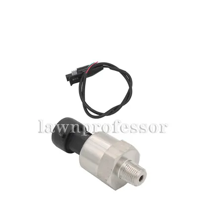 100 Psi Stainless Steel Pressure Transducer Sender Vacuum For Oil Fuel Air Water • $17.49