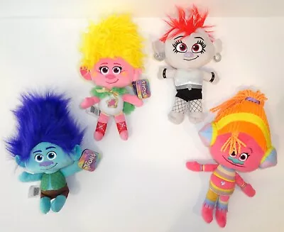 Dreamworks TROLLS World Tour Plush Set Mixed Lot Barb Vivi Branch DJ Suki P21 • $21.70