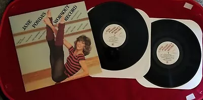 Jane Fonda's Workout Record (1981) 2-LP Vinyl • Jacksons REO Speedwagon More • $7.99