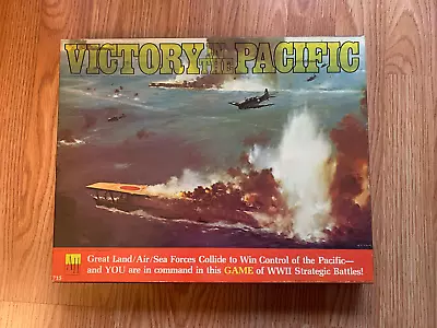 Vintage AH Avalon Hill 1977 Victory In The Pacific War Board Game 99% Complete. • $24.99