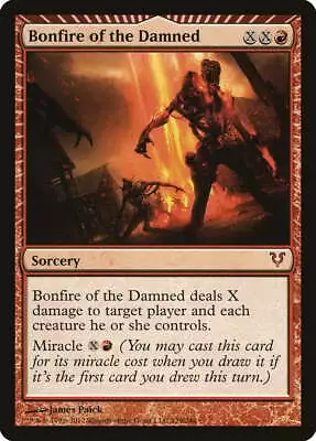 Bonfire Of The Damned Avacyn Restored HEAVILY PLD Red Mythic Rare CARD ABUGames • $2.65