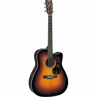 YAMAHA FX370C Tobaco Brown Sunburst - Western Guitar With Pickup • $685.16