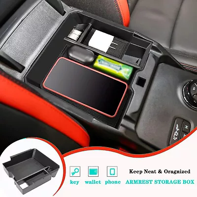 Center Console Tray Armrest Storage Box For Ford Ranger Everest 2023 Accessories • $30.99