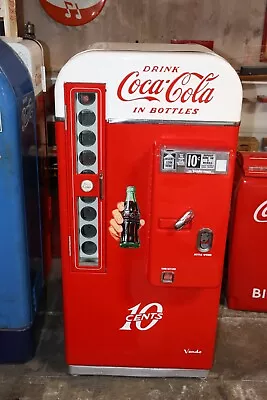 1958 Coca-Cola 10c Vending Machine Vendo 81 D Restored Working Condition • $9000