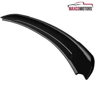 Spoiler Wing Fits 2015-2022 Ford Mustang Track Pack Style Painted Black Trunk • $71.54