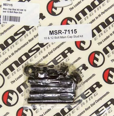 MOSER ENGINEERING Main Cap Stud Kit GM 10 And 12 Bolt Rear End P/N - 7115 • $75.79