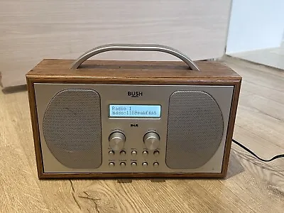 £20 • Buy Bush Stereo DAB/FM Wooden Radio - DAB-1507