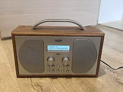 £20 • Buy Bush Stereo DAB/FM Wooden Radio - DAB-1507