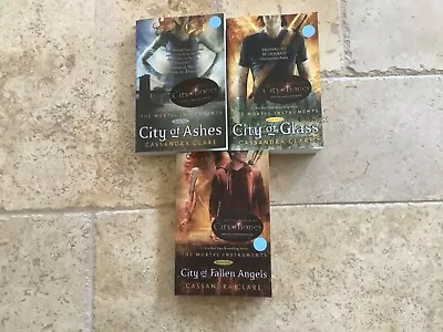 The Mortal Instruments Book Set - City Of Ashes Of Glass & Of Fallen Angels • $10.65