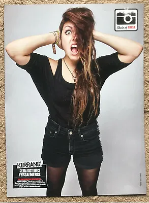 SIERRA KUSTERBECK / VERSAEMERGE - 2012 Full Page UK Magazine Poster VERSA KAY • $4.91