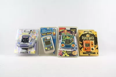 Tiger Electronics Vintage Sealed LCD Games Pac-Man Power Rangers Daffy Duck • £26