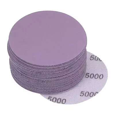 30pcs 3-Inch Sanding Discs 60-10000 Grit Hook Loop Aluminum Oxide Sandpaper • $16.03