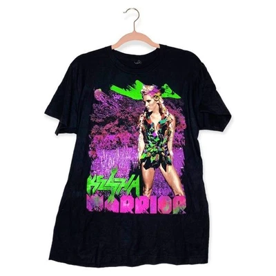 £24.34 • Buy Kesha Shirt Warrior Best Night Of My Life Tour 2013 Black Double-sided Size M