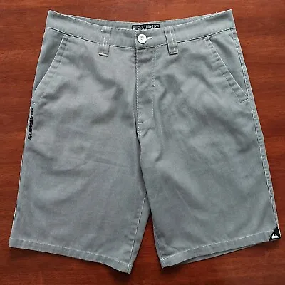 Vintage Y2K QUIKSILVER CASUAL Stripe Bermuda Walk Shorts Trousers - Size 32 • $35