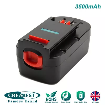 £16.05 • Buy 3.5AH 18V Ni-MH Battery For Black & Decker A18 A1718 FS18FL FSB18 HPB18 NST2018