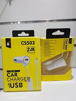 Samsung  Car Charger With Micro Cable Cs503 • $4