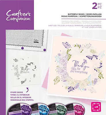 £10.25 • Buy Crafter's Companion Photopolymer Background Rotation Stamp - 14 X 14cm - REDUCED