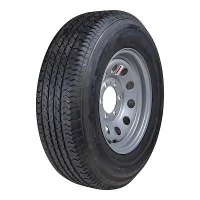 Goodride 15  10 Ply Radial Trailer Tire & Wheel ST 225/75R15 6 Lug (Silver Mod) • $199