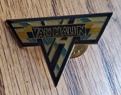 Vintage Van Halen Collectible Pin Lapel Hat Heavy Metal Rock Roll Band 1980's • $12.99