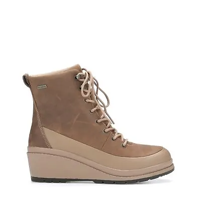 Muck Boots MB LIBERTY WEDGE Tan Ladies Leather Boots • £135