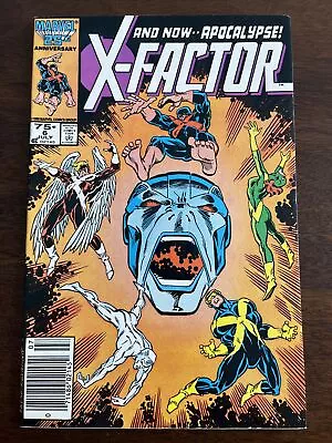 X-Factor #6 (Jul 1986 Marvel) 1st Full Appearance Apocalypse Newsstand FN+ • $13.50
