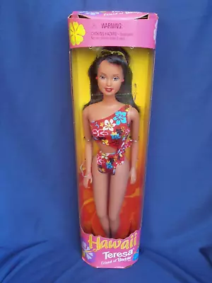 Vintage Mattel Barbie Doll Teresa 1999 Friends Of Barbie Hawaii Collection • $80