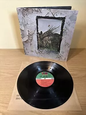 Led Zeppelin IV 4 Vintage 1977 Vinyl Records SD 19129 • $14.99