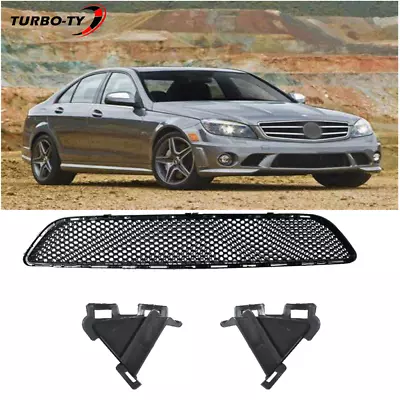 For Mercedes-Benz C-Class AMG W204 07-11 Front Bumper Grille Grill Mesh Lower • $28.39