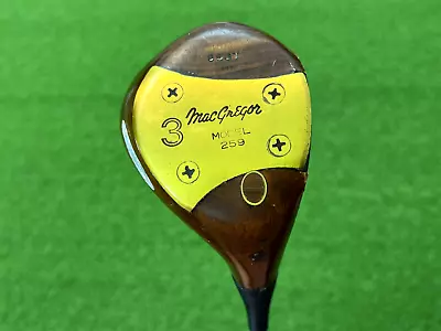MacGregor Golf BYRON NELSON 663T Persimmon (3) WOOD Right Handed Model 259 • $24.99