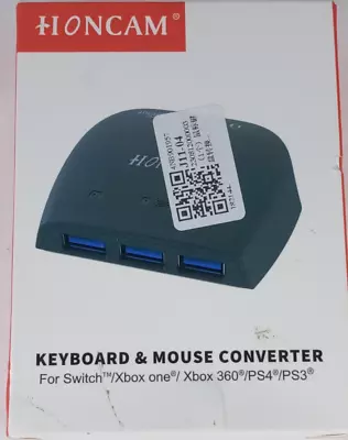 HONCAM Keyboard & Mouse Converter Adapter For PS4/PS3/Xbox One/360/Switch - HC-A • $20.46