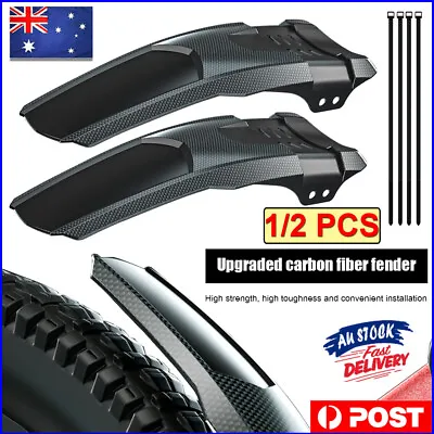 $13.99 • Buy Cycling MTB Mudguard Mud Guard Mountain Bike Bicycle Fender Front Rear Tyre AU