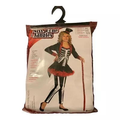 Miss Bone Jangles Costume Child Small 4-6  Forum Novelties Inc. *Missing Hat* • $13.99