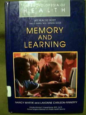 Memory And Learning Nancy Wartik 1993 Hardcover • $1.99