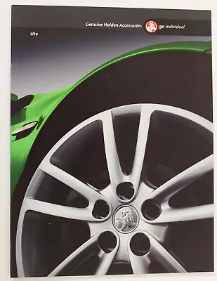 New Original Holden VE Ute Accessories Commodore Sales Brochure 2007 8 Page • $19.80