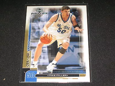 Mike Miller Magic 2002 Upper Deck Authentic Limited Edition Basketball Card /100 • $14.95