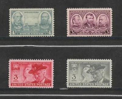 Civil War Generals CSA UCV GAR Lee Grant Jackson Confederate - Mint US Stamps • $4