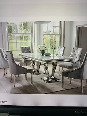 £1500 • Buy Dining Table And 6 Chairs Seats 8