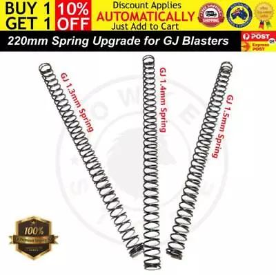 220mm Spring Upgrade For GJ M24/AWM/KAR 98k Accessories Gel Blaster Toy Parts • $13.99