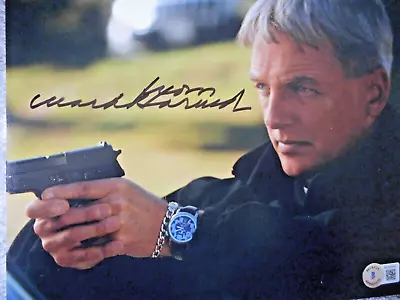 Mark Harmon Signed NCIS (Agent Leroy Jethro Gibbs) 8x10 Photo BECKETT AC93540 • $139.99