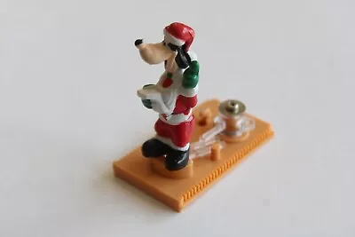 VTG. 1993 Mr. CHRISTMAS MICKEY'S CLOCK SHOP PARTS-REPLACEMENT GOOFY SANTA FIGURE • $7.95