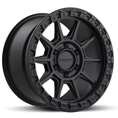 17  Wheels For Ford Ranger / Raptor Black Rock Gunner 17x9 Rims For Px/pj/pk • $1689