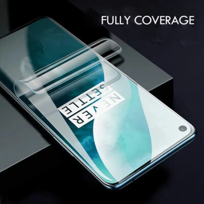 Hydrogel Film For OnePlus 9RT 10 Pro 7T 6 9T Nord 2 Ace Clear Screen Protector • $5.27