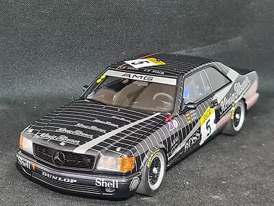 1989 Mercedes Benz 500 SEC AMG 24H SPA AUTOART 1/18 (No Minichamps Kyosho Otto) • $410.40