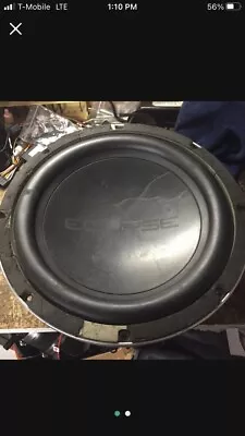 Eclipse 87121.4 12” Single 4 Ohm Subwoofer (Used) • $99.99