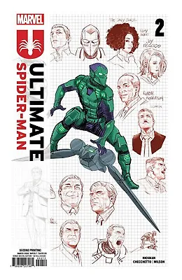 Ultimate Spider-man #2 2nd Print Checchetto Design Variant (20/03/2024) • £3.95